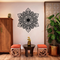Enchanted Mandala Steel Wall Art - Image 3