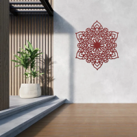 Enchanted Mandala Steel Wall Art - Image 5