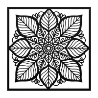 Eternal Bloom Mandala Art