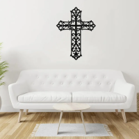 Eternal Cross Metal Wall Art - Image 2