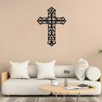 Eternal Cross Metal Wall Art - Image 3
