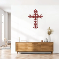 Eternal Cross Metal Wall Art - Image 5