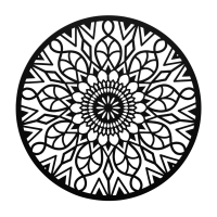 Eternal Peace Mandala Wall Art