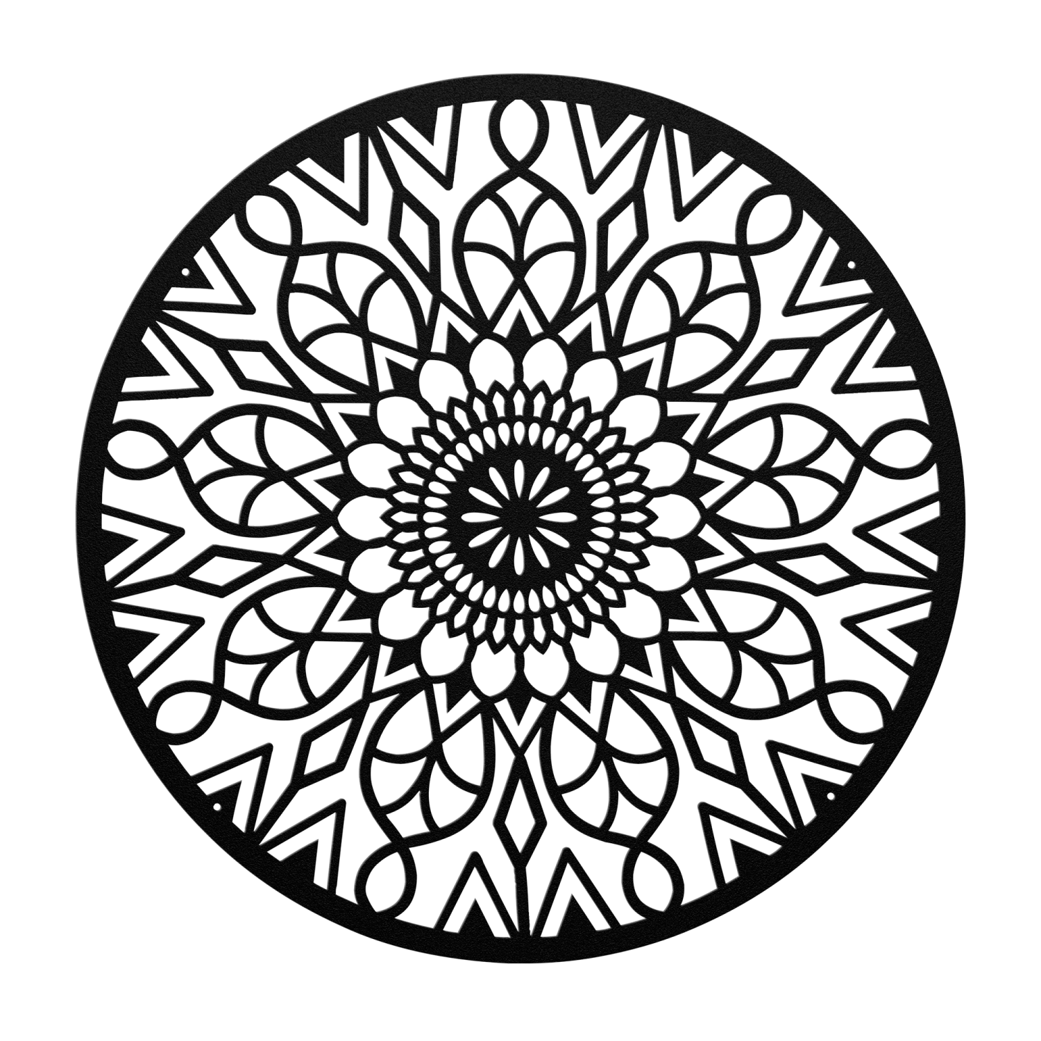 Eternal_Peace_Mandala_Wall_Art_Black_Transparent_Mockup-thumb.750x750.png Eternal Peace Mandala Wall Art - Image 1