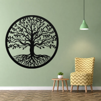Eternal Tree of Life Metal Art - Image 2