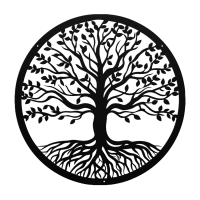 Eternal Tree of Life Metal Art