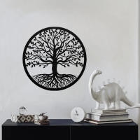Eternal Tree of Life Metal Art - Image 3