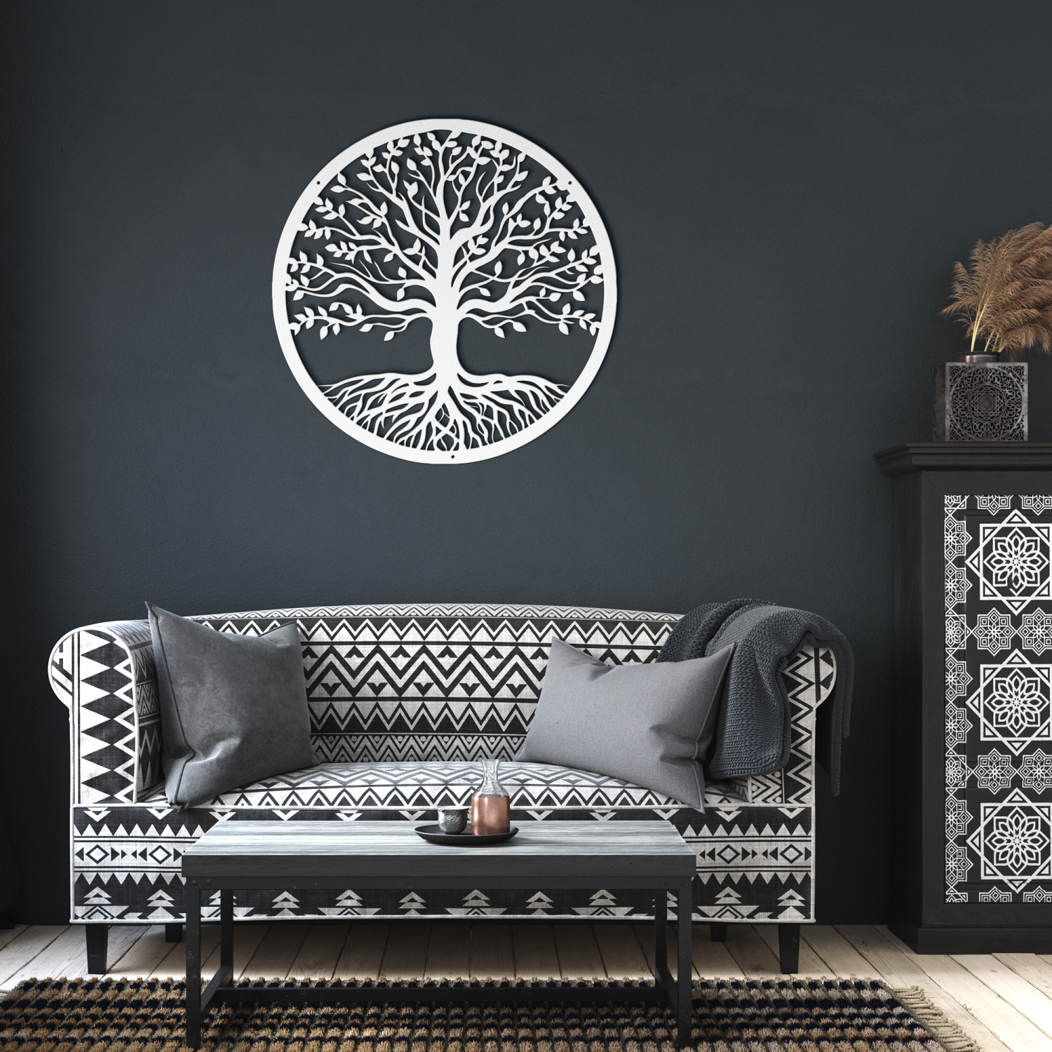 Eternal Tree of Life Metal Art - Image 6