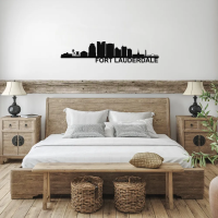 FORT LAUDERDALE Skyline - Metal Wall Art - Image 3