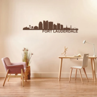 FORT LAUDERDALE Skyline - Metal Wall Art - Image 4