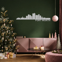FORT WORTH Skyline - Metal Wall Art - Image 6