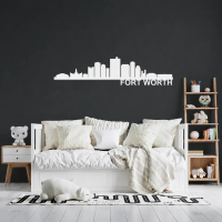 FORT WORTH Skyline - Metal Wall Art - Image 7