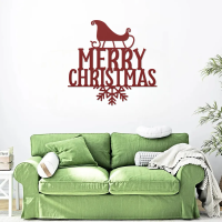 Festive Merry Christmas Metal Art - Image 5