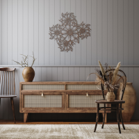 Fine Line Bloom Metal Wall Art - Image 8