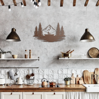 Fishing Mountain View Wall Art - Image 7