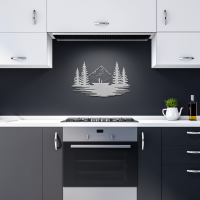Fishing Mountain View Wall Art - Image 10