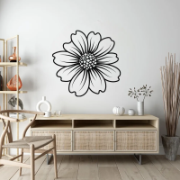 Floral Charm Metal Wall Art - Image 2