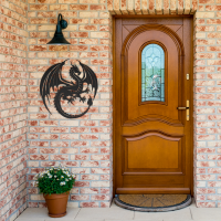 Flying Dragon Metal Wall Art - Image 2