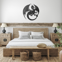 Flying Dragon Metal Wall Art - Image 3