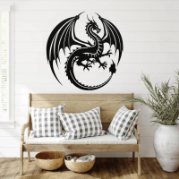 Flying Dragon Metal Wall Art - Image 3
