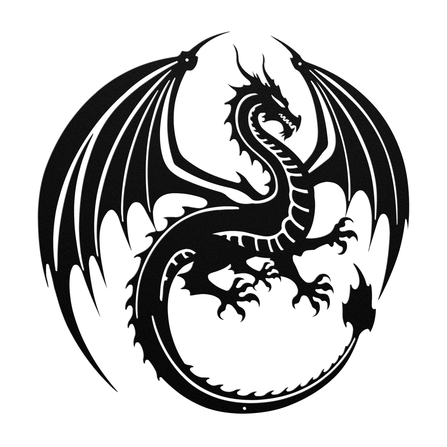 Flying Dragon Metal Wall Art