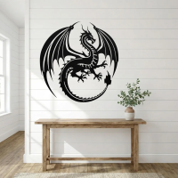 Flying Dragon Metal Wall Art