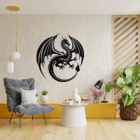Flying Dragon Metal Wall Art - Image 2