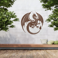 Flying Dragon Metal Wall Art - Image 7