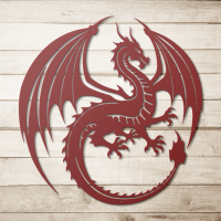 Flying Dragon Metal Wall Art - Image 5