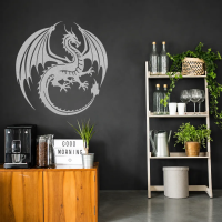 Flying Dragon Metal Wall Art - Image 5