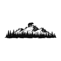 Forest Bear Mountain Art