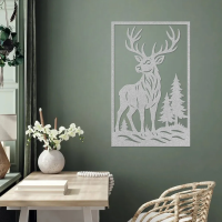 Forest Stag Wilderness Metal Art - Image 5