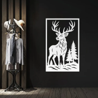 Forest Stag Wilderness Metal Art - Image 4