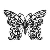Free Spirit Butterfly Metal Art