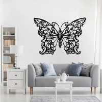 Free Spirit Butterfly Metal Art - Image 3
