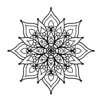 Golden Aura Mandala Wall Art