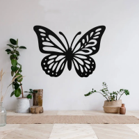 Graceful Butterfly Metal Wall Art