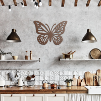 Graceful Butterfly Metal Wall Art - Image 7