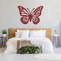 Graceful Butterfly Metal Wall Art - Image 6