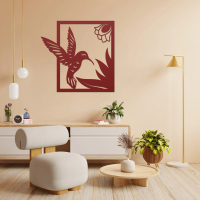 Graceful Hummingbird Metal Art - Image 5
