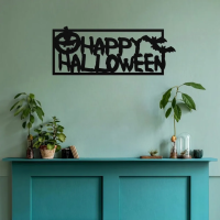 Halloween Rectangle Metal Art - Image 2