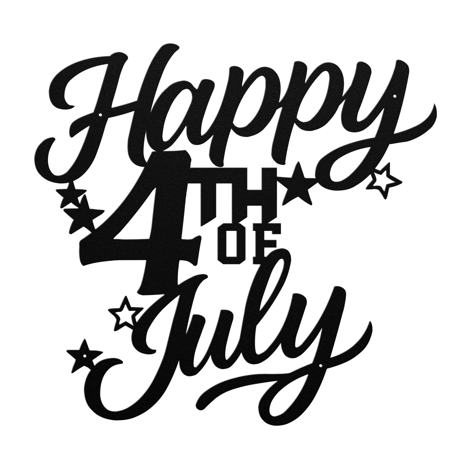 Happy 4th of July Wall Art