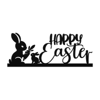 Happy Easter Bunny Wall Art