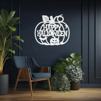 Happy Halloween Pumpkin Wall Art - Image 7