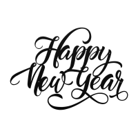 Happy New Year Wall Art