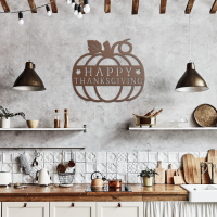 Happy Thanks Giving Classic Metal Wall Art - Image 7