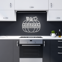 Happy Thanks Giving Classic Metal Wall Art - Image 10