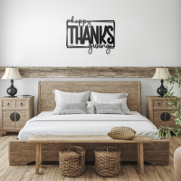 Happy Thanksgiving Mordern Wall Art - Image 3