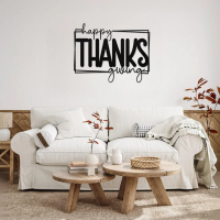 Happy Thanksgiving Mordern Wall Art - Image 3