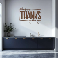 Happy Thanksgiving Mordern Wall Art - Image 4